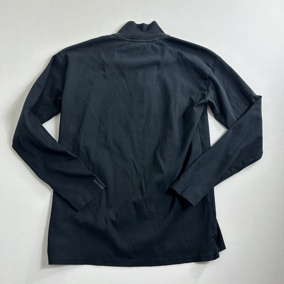 Scotch & Soda Club Nonade Men’s 1/2 Zip Pullover Sweatshirt Black Mens Size M - Picture 2 of 9